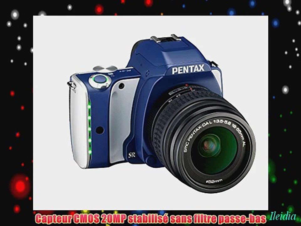 Pentax K-S1 Appareil photo num?rique Reflex 20 Mpix Kit Objectif 18-55 mm Bleu
