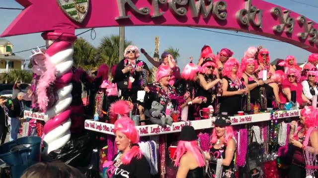 Pensacola Beach Mardi Gras Parade 2015