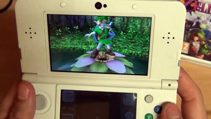 Unboxing zelda majora's mask 3d + vidéo découverte sur new 3ds blanche