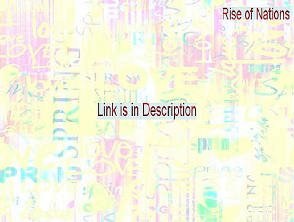 Rise of Nations: Rise of Legends Full Download - Download Now [2015]