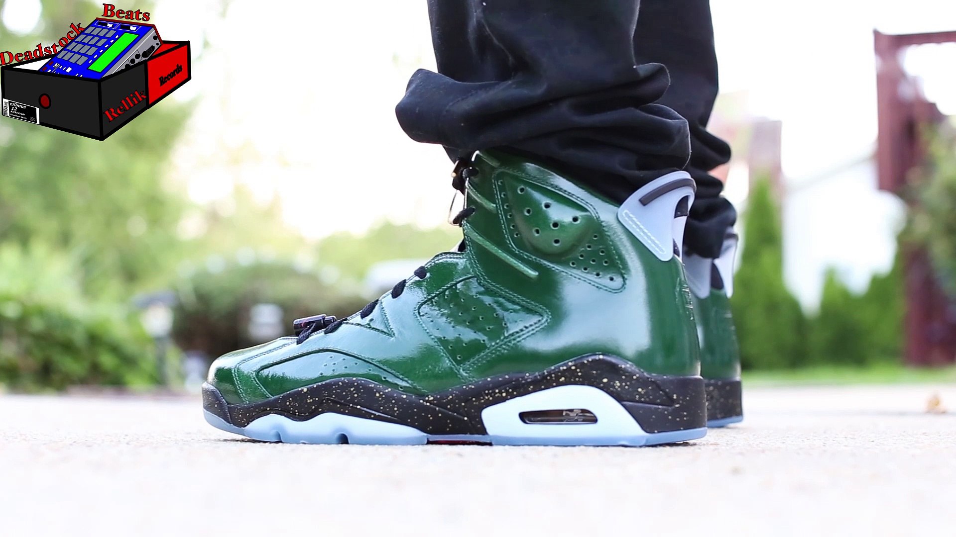 jordan 6 champagne on feet