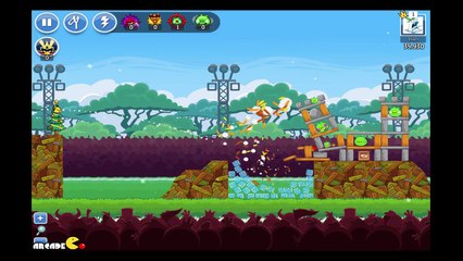 Angry Birds Friends - Power Up Weekly Tournament All Level 1-6 3 Star Walkthrough 2 16 2015