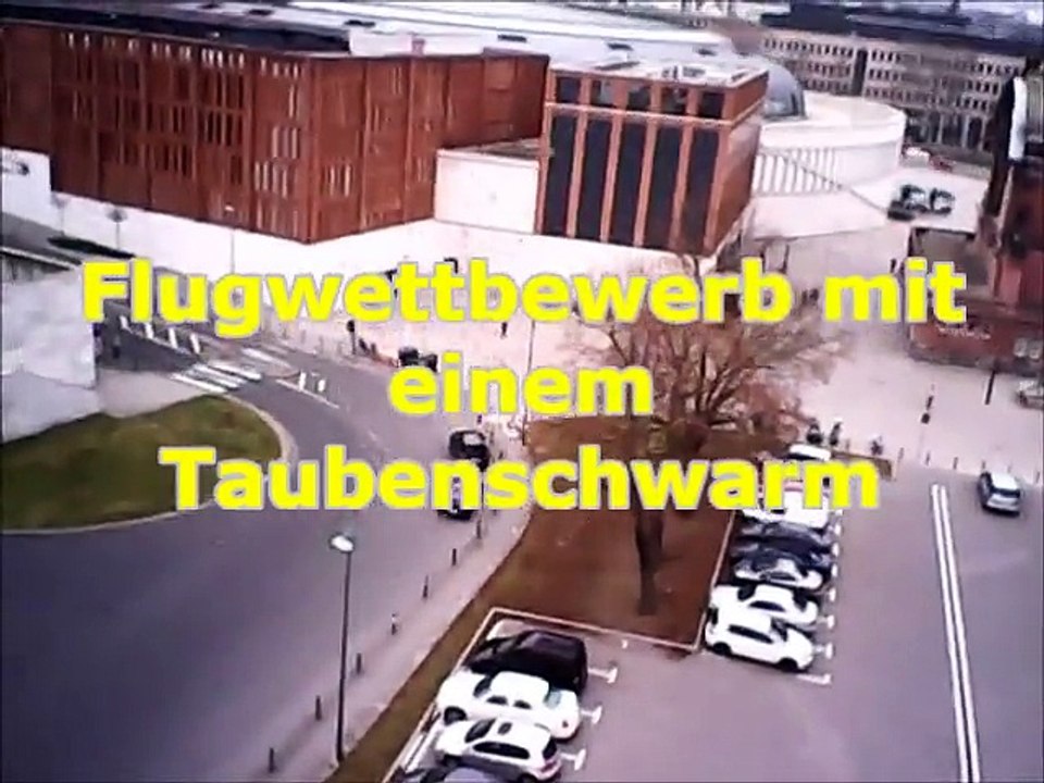 Testflug Bahnhof WI 16.2.15