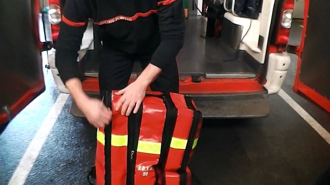 Projet citoyen 3e - Visite caserne de pompiers de Roubaix - 2014