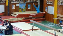 Gymnastique saison 2015  poutre et sol kamie(2003) Alsace