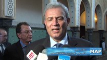 رئيس الحكومة يستقبل نائب رئيس الوزراء ووزير الثقافة الفلسطيني