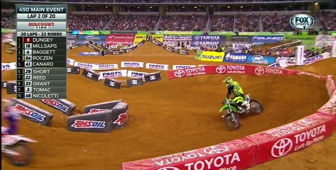 AMA Supercross 2015 - Rd7 Arlington Part 3