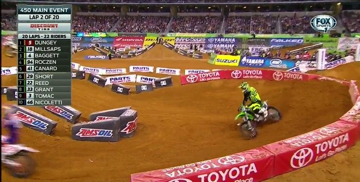 AMA Supercross 2015 - Rd7 Arlington Part 3