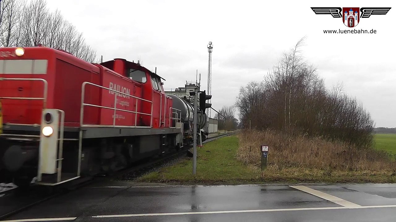 Premiere- DB fahrt auf dem OHE-Netz nach Niedermarschacht