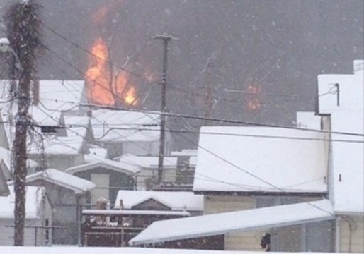 Train Carrying Crude Oil Derails in West Virginia