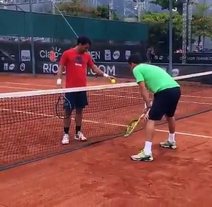 Fognin e Almagro minitennis