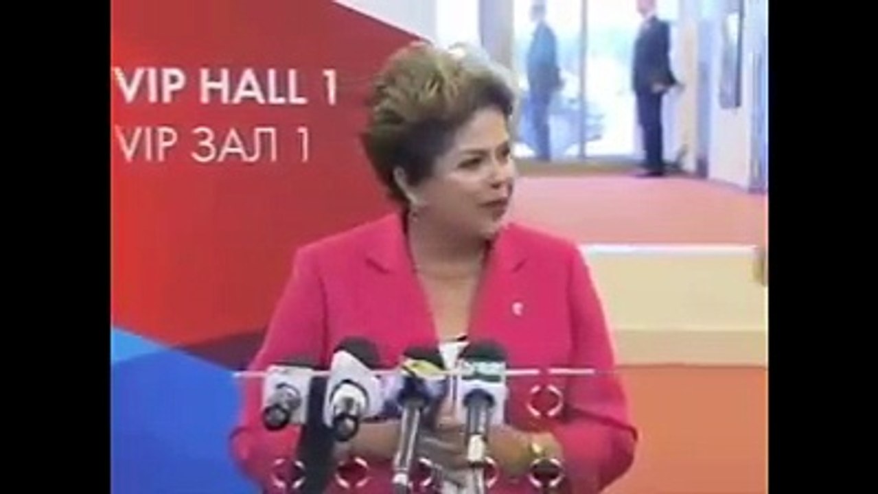 Stand Up Comedy com a presidente do Brasil, Dilma Rousseff