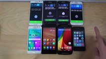 Samsung Galaxy A3 vs. Xiaomi Redmi 1S vs. Moto G 2014 vs. iPhone 4S - Which Is Faster (4K)