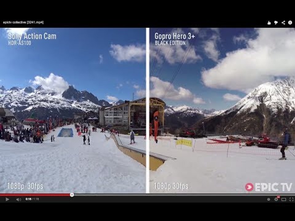 Sony Action Cam HDR-AS100 VS GoPro Hero3+ Black Edition Review | EpicTV Gear Geek