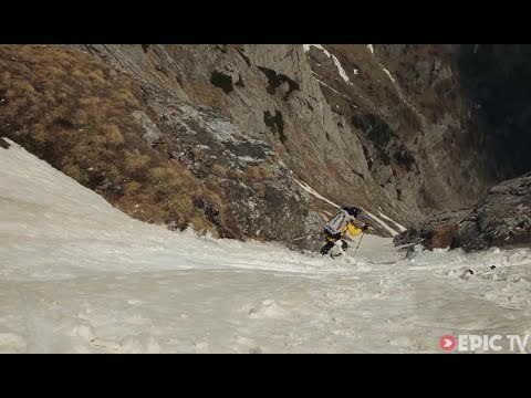 Adventurers Ski DOWN an Ice Climbing Route? | Skiing Romania with Brody Leven & Kt Miller, Ep. 1