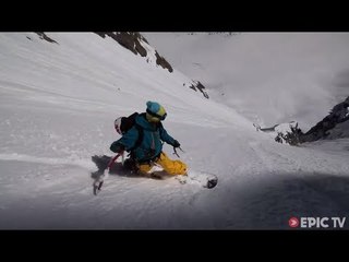First Snowboard Descent 50˚+ Col Armand Charlet | A Window Into Our World, Ep. 5