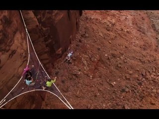 Insane 'Space Thong' Highline BASE Jump - Exposed Ep. 2: Moab