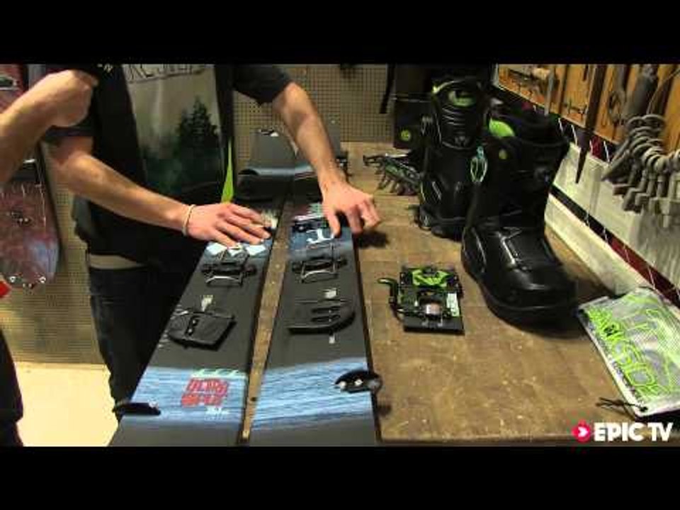 Splitboard Review - 2014 K2 Ultra Split Splitboard and Clicker BC Bindings at ISPO 2013