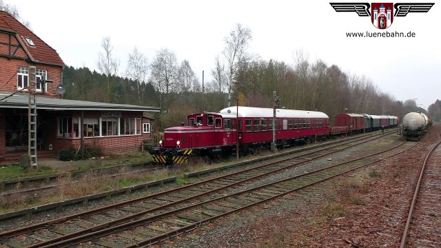 Uberfuhrung des Groraumdieseltriebwagens 0518 der AVL von Luneburg nach Celle - OHE