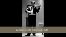 YSAŸE Sonata Op.27/3 Ballade - R.Bonucci, live 2007