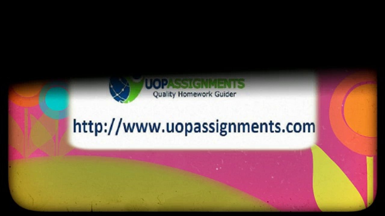 FIN 324 Week 1 DQ 3 UOP Tutorial UOP Assignments