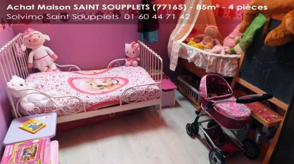 A vendre - maison - SAINT SOUPPLETS (77165) - 4 pièces - 85m²