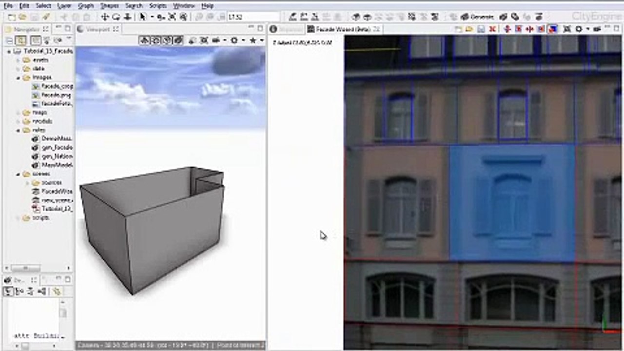 #13 CityEngine Tutorial- Facade Wizard