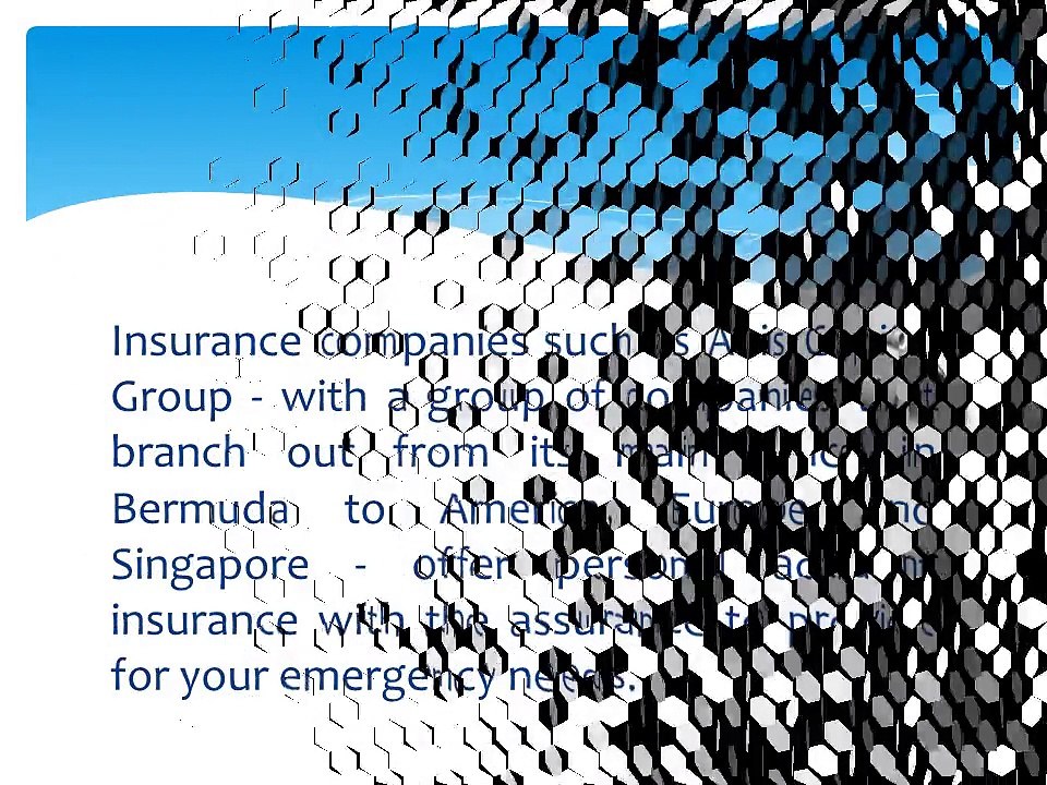 Personal Accident Insurance Why You Need It When You Need It