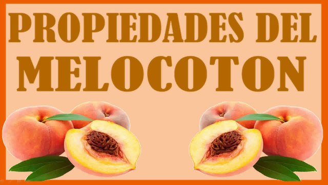 El Melocotón Propiedades y Beneficios para la Salud