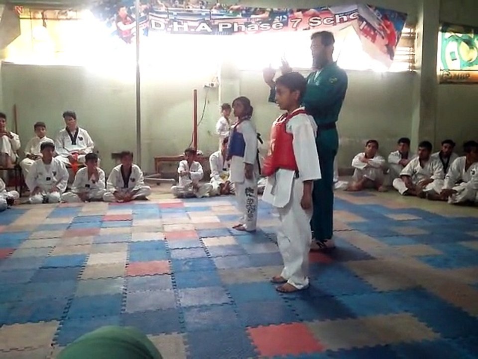 Yongmoodo sparring Mafazah vs Shayaan