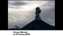 Mexique : une webcam capte l'impressionnante éruption du volcan Colima