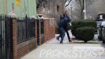 Tripping people in the Hood : Worst prank ever gone wrong