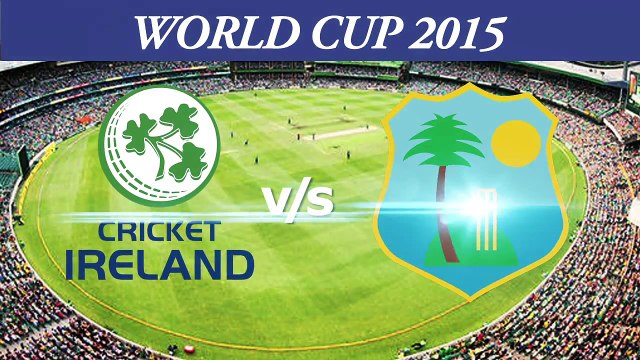 2015 WC IRE vs WI: Ireland stuns WI; Captain Reaction
