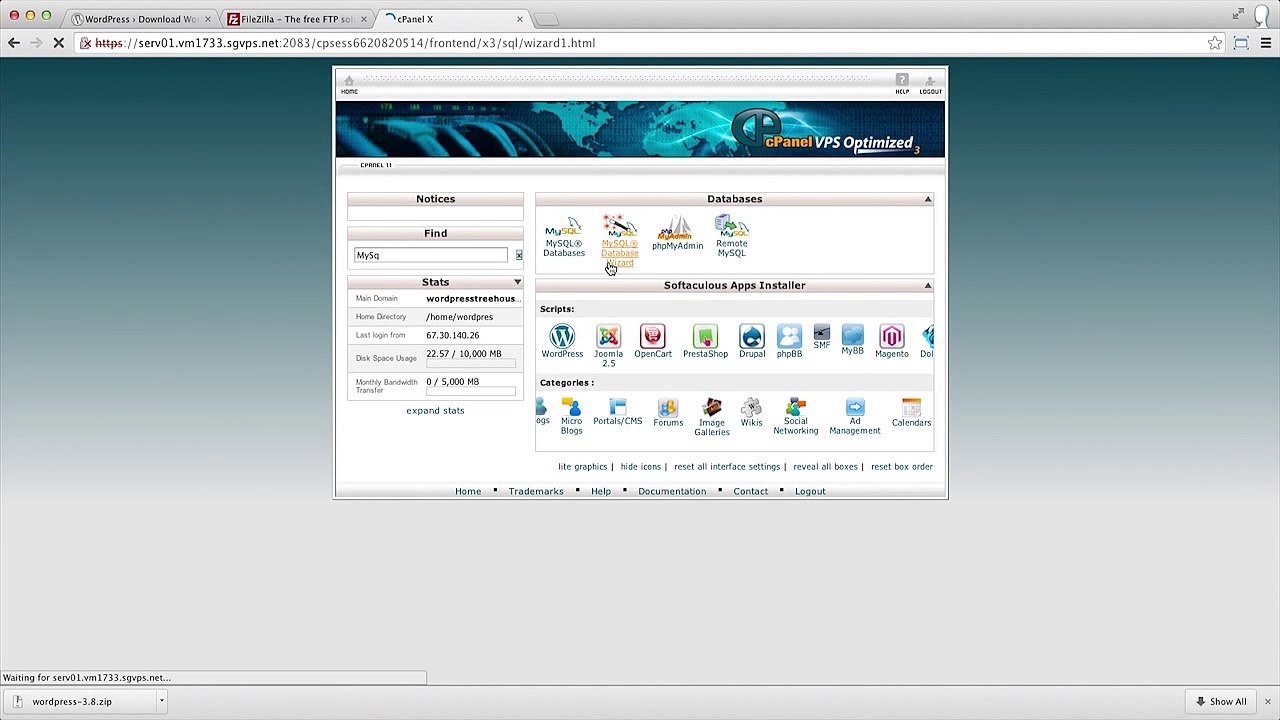 How to Install WordPress in Five Minutes
