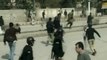 Police baton-charge protesting former prison guards in Peshawar
