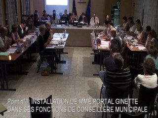 Conseil municipal du 19 septembre 2014 - point N°01