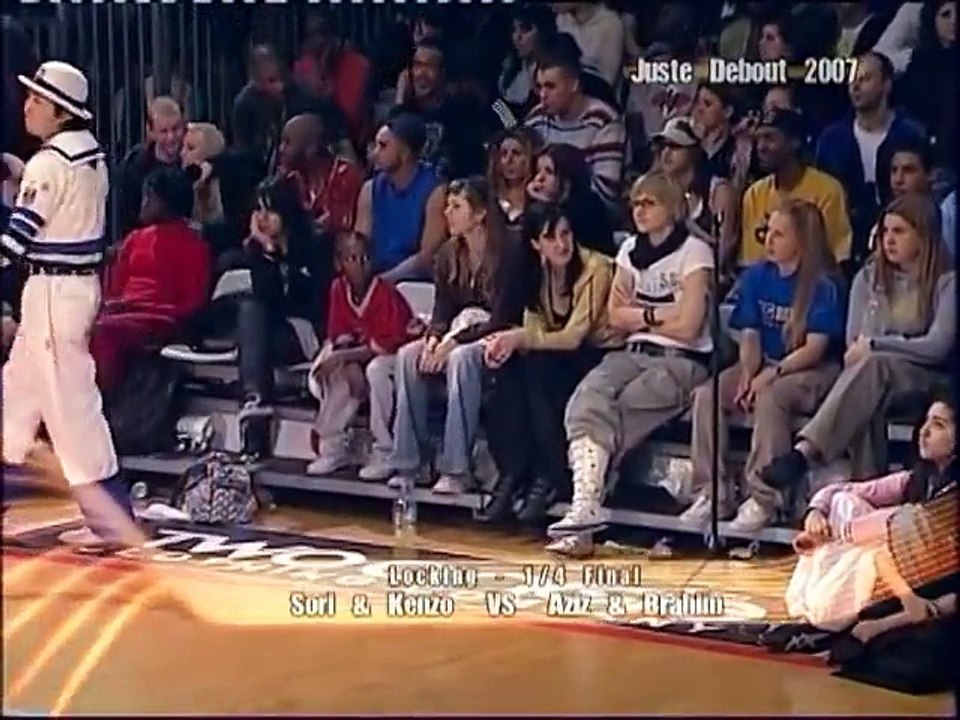 Hip Hop Dance Competition - Japanese VS. French in LOCKING BATTLE