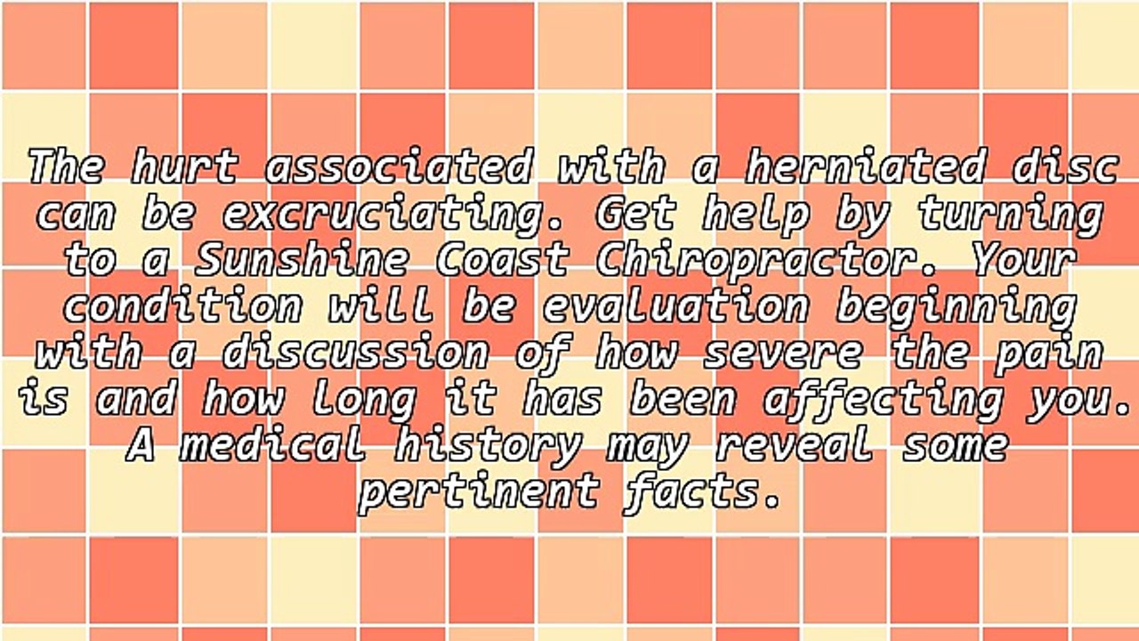 How To Get Safe Herniated Disc Relief With Chiropractic In Sunshine Coast, Australia