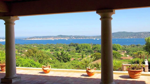 VILLA à Vendre Golfe de st tropez - Grimaud - Vue mer panoramique - 300 m²