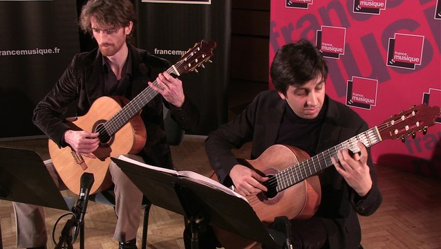 J. S. Bach, Variations Goldberg (Aria et Variation n°1) par le duo Mélisande | Le Live de la matinale