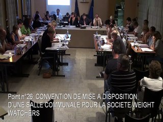 Conseil municipal du 19 septembre 2014 - point N°26