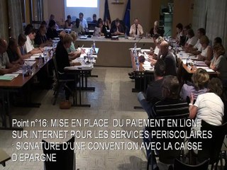 Conseil municipal du 19 septembre 2014 - point N°16