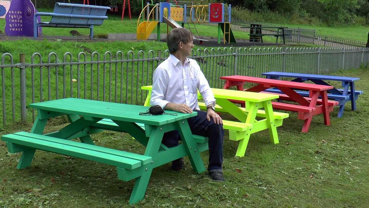 Recycled Plastic Picnic Table by Kedel - Derwent Junior Range