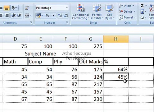Ms Excel 2007 if condition 1 Training in Urdu Lecture No-10 of 18