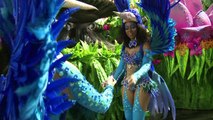 Carnaval de Rio: deuxième jour de défilé des écoles de samba
