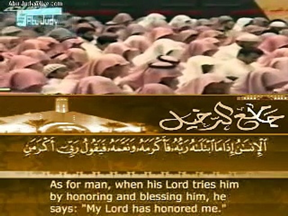 المقطع الذي ابكى مشاهدي  اليوتيوب و طلب الغرب ترجمته