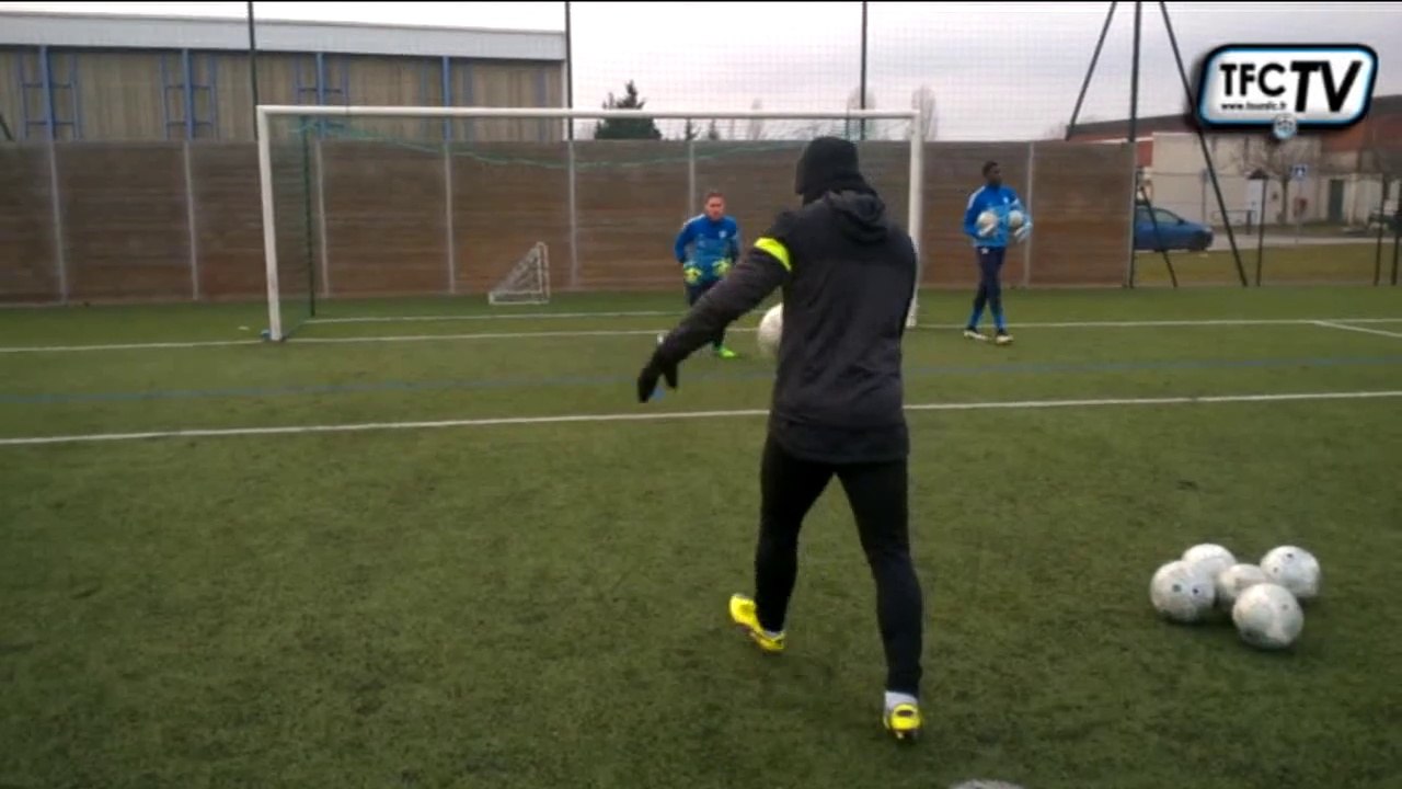 Entrainement des gardiens : Spécifique du lundi