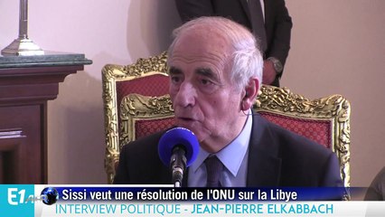 Libye: l'ONU doit adopter une résolution, dit Sissi