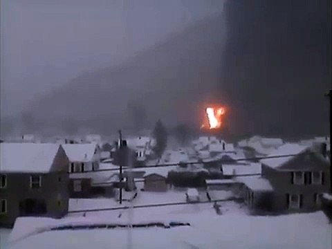 Derailed train in West Virginia causes massive explosion