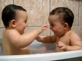 Cute Twins Brothers Enjoying Bath Time - Video Dailymotion